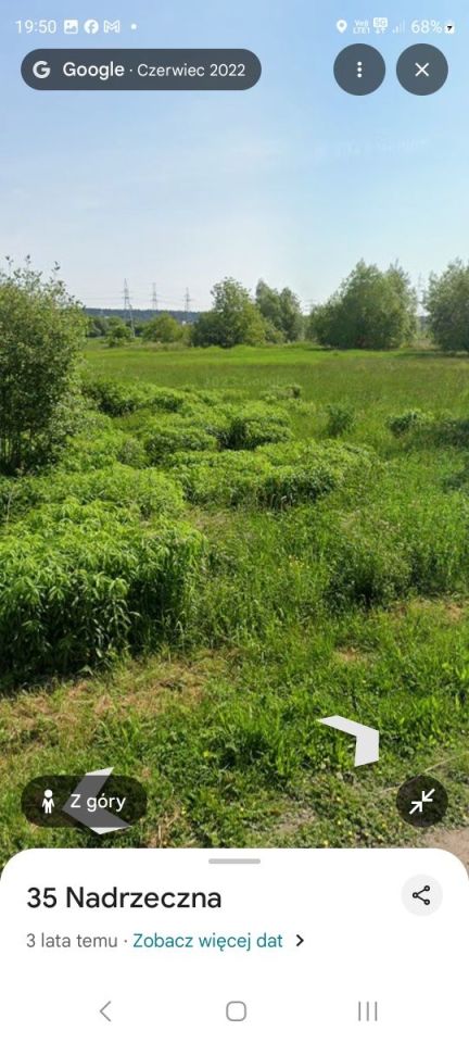 Działka Białystok Bacieczki, ul. Nadrzeczna. Zdjęcie 1