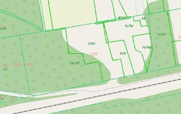 Działka rolno-budowlana Waliły-Stacja. Zdjęcie 3