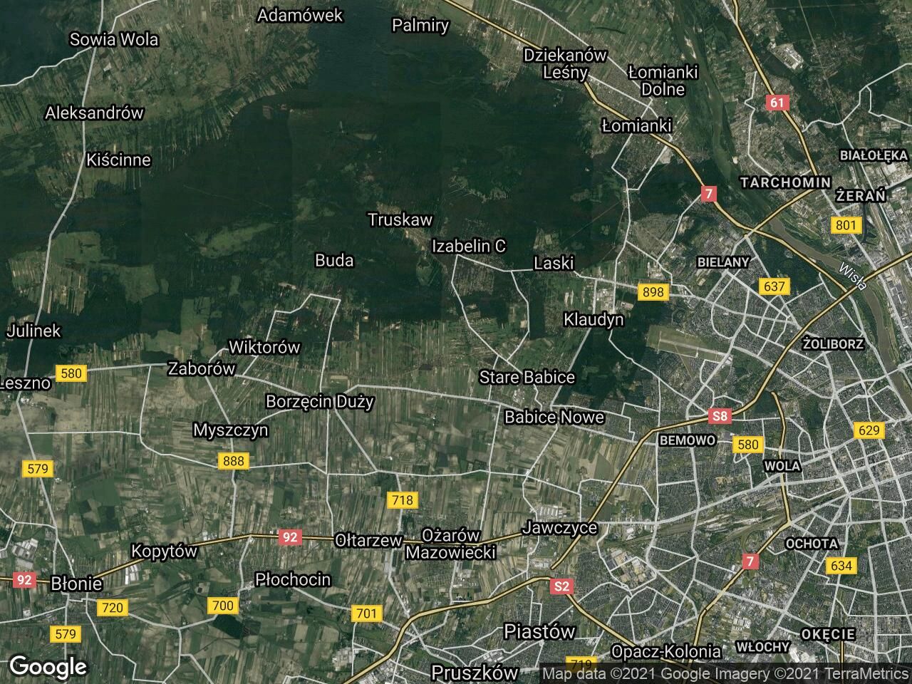 Działka rolna Koczargi Stare, ul. Akacjowa