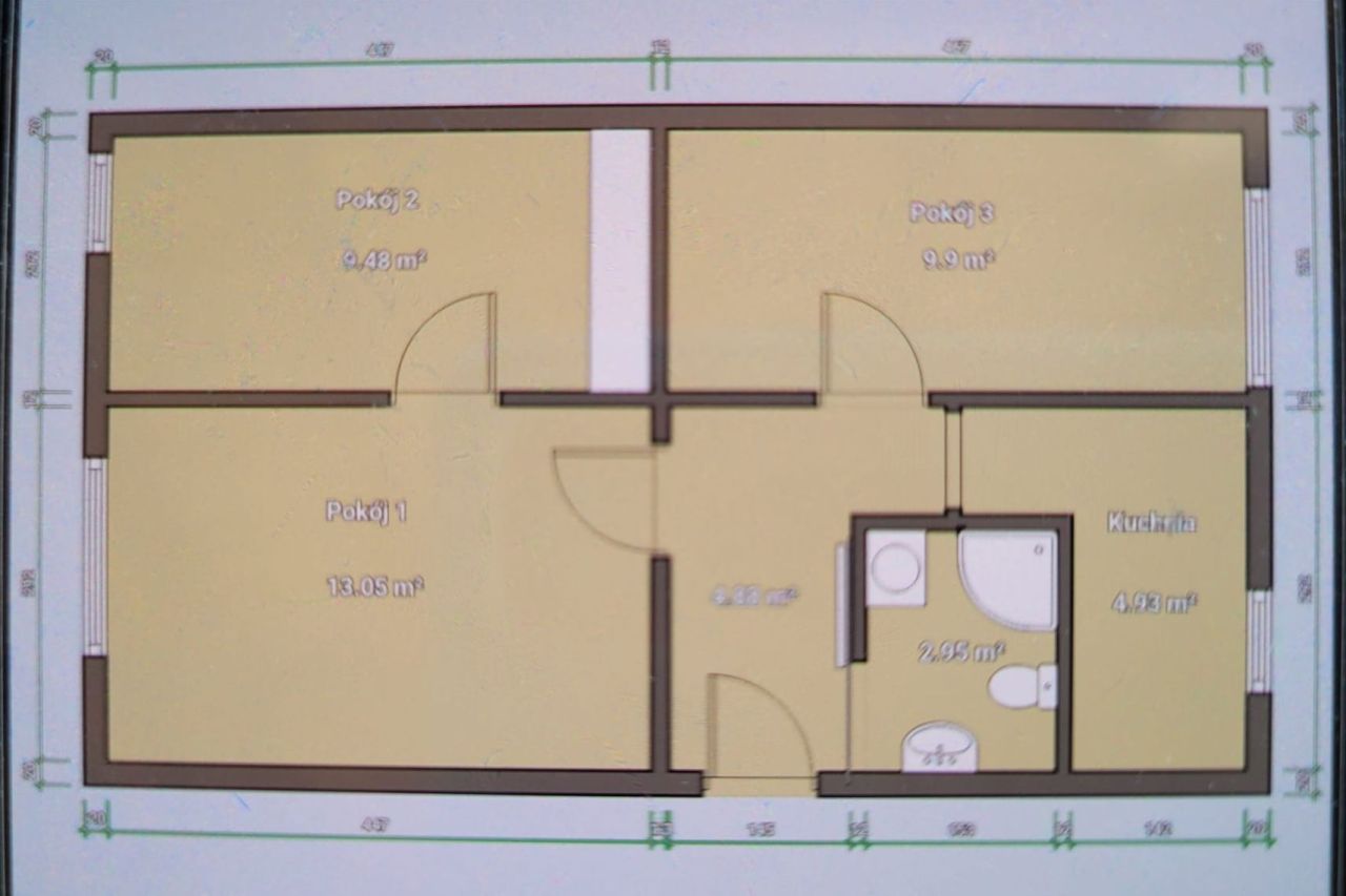 Mieszkanie 3-pokojowe Ostrowiec Świętokrzyski, ul. Jana Kochanowskiego. Zdjęcie 6