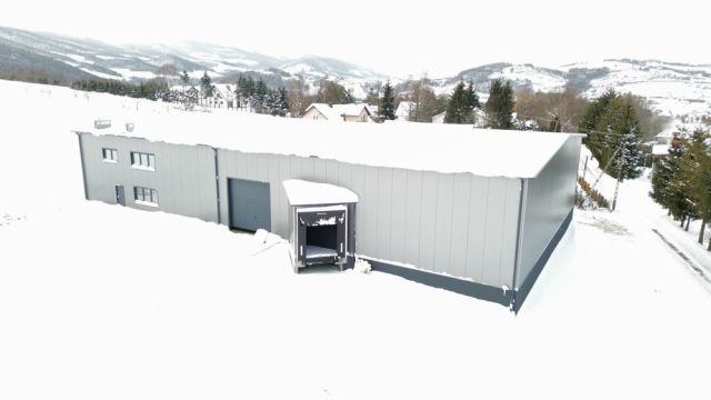 Hala/magazyn Łososina Dolna. Zdjęcie 1