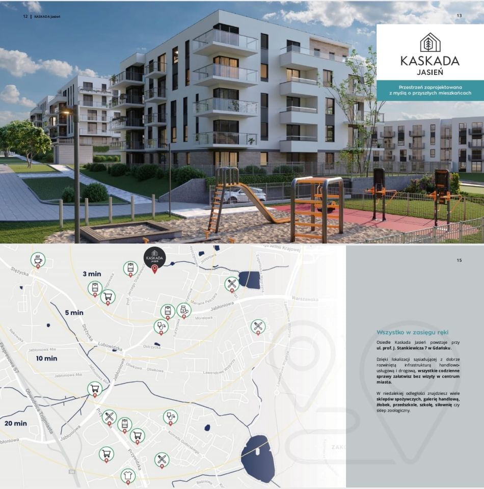 Mieszkanie 2-pokojowe Gdańsk Jasień. Zdjęcie 17