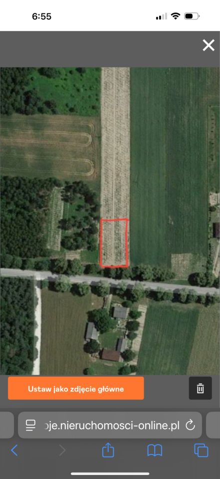 Działka budowlana Charlęż Charlęż-Kolonia. Zdjęcie 3