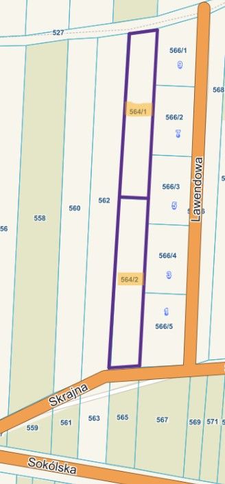 Działka budowlana Stanisławów, Skrajna. Zdjęcie 3