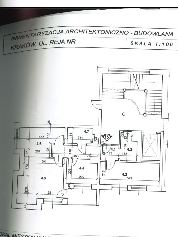 Mieszkanie 3-pokojowe Kraków Prądnik Biały, ul. Mikołaja Reja. Zdjęcie 12