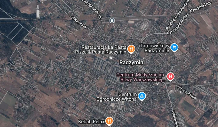 Nieruchomość komercyjna Radzymin Centrum, ul. Władysława Reymonta