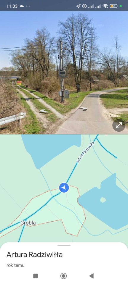 Działka budowlana Grobla