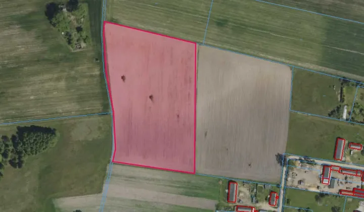 Działka rolna Borowskie Żaki