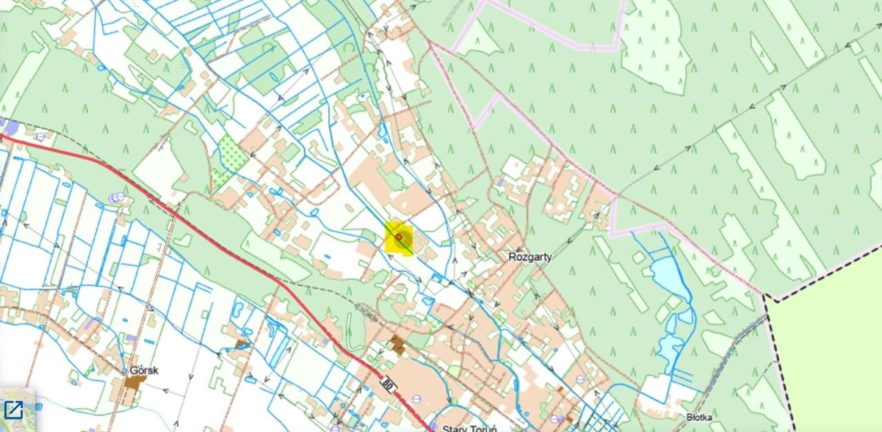 Działka budowlana Rozgarty. Zdjęcie 2