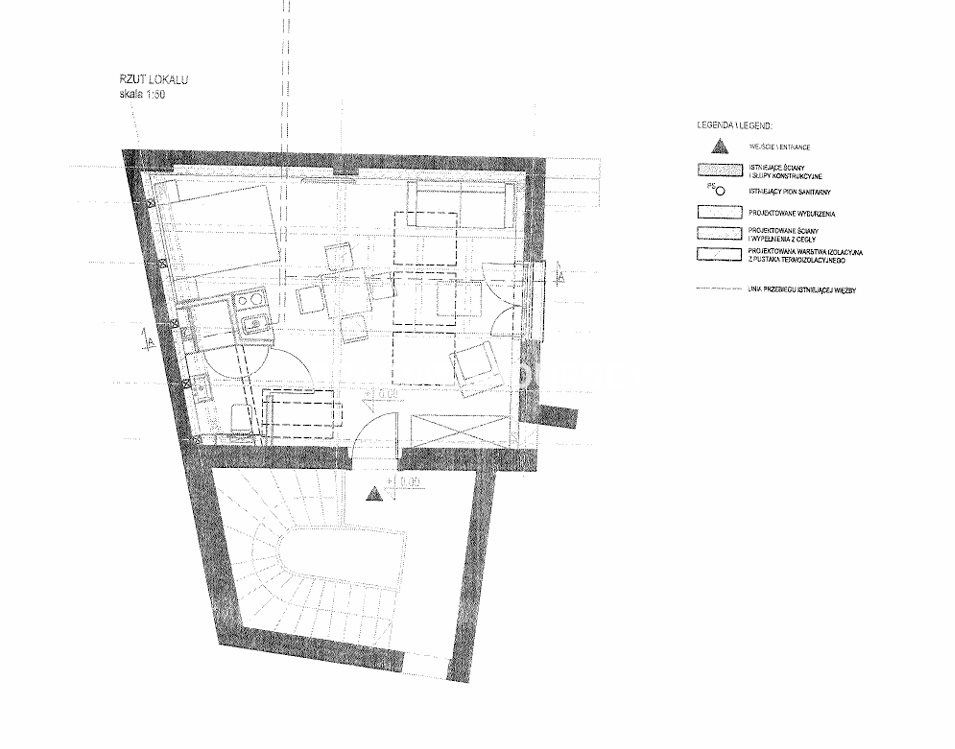 Mieszkanie 1-pokojowe Kraków Stare Miasto, ul. Bracka. Zdjęcie 11