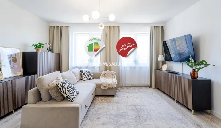 Mieszkanie 3-pokojowe Kraków Podgórze, ul. Koszykarska