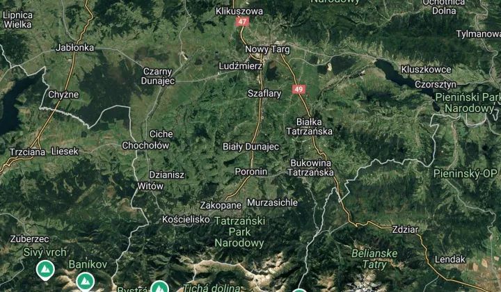 Działka rolna Biały Dunajec