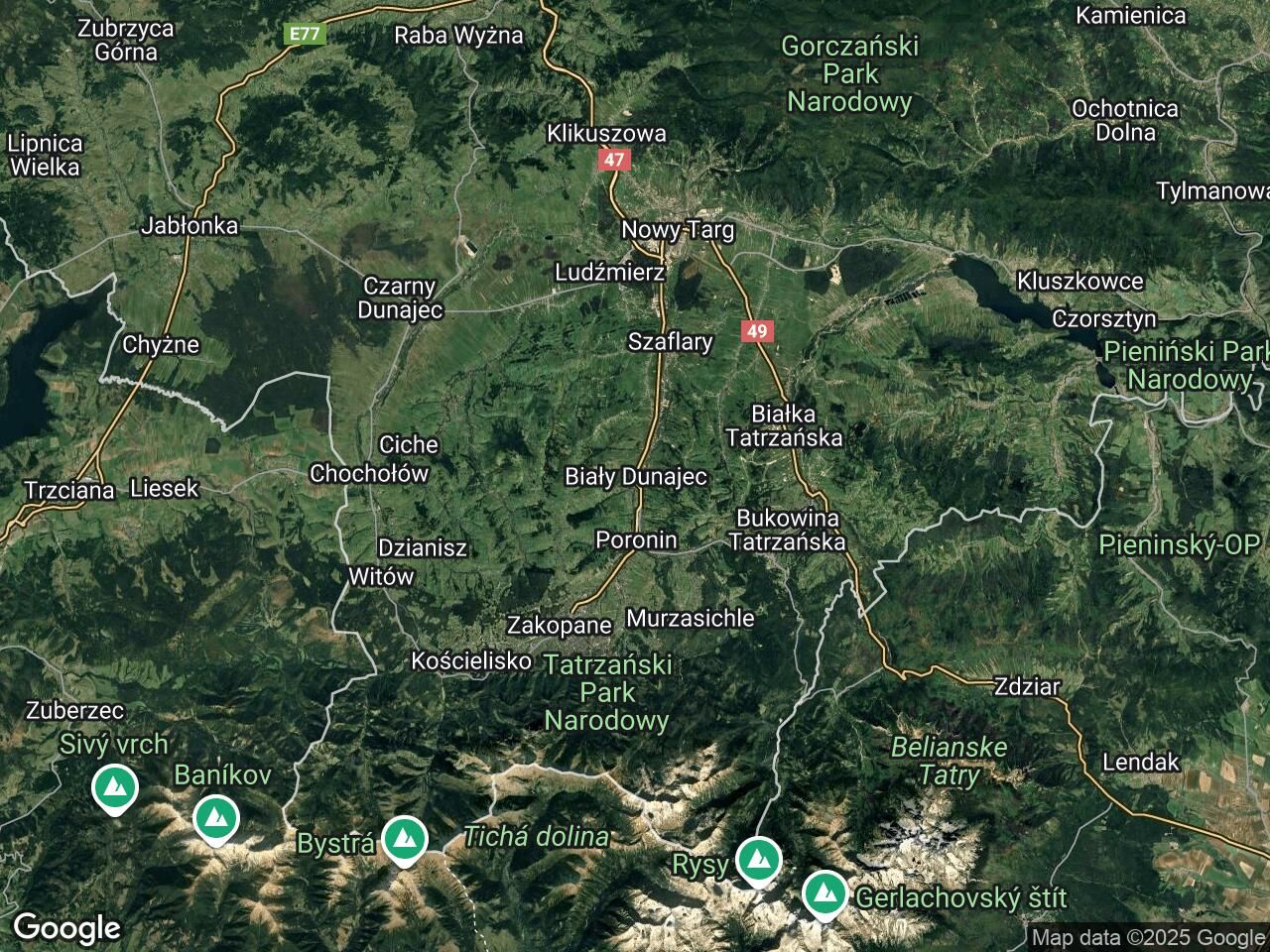 Działka rolna Biały Dunajec