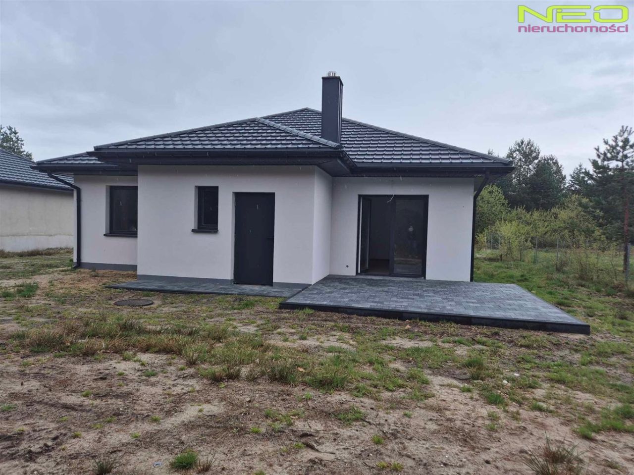 dom wolnostojący, 4 pokoje Kamińsko