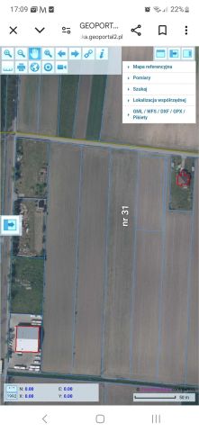 Działka rolna Teresin-Gaj, ul. Tęczowa. Zdjęcie 1