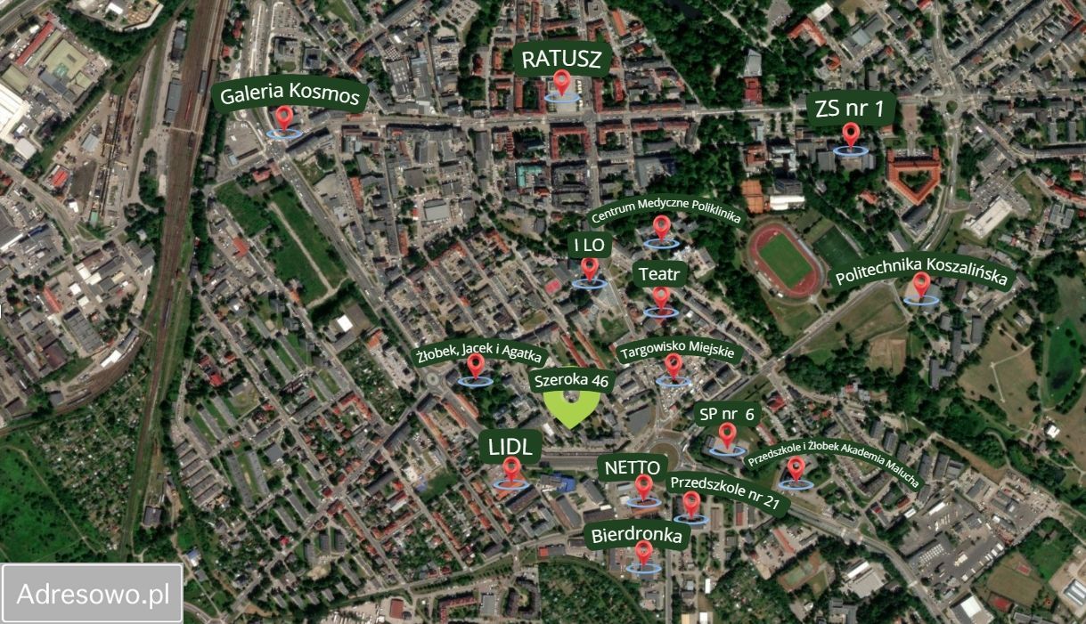 Mieszkanie 4-pokojowe Koszalin, ul. Szeroka. Zdjęcie 4