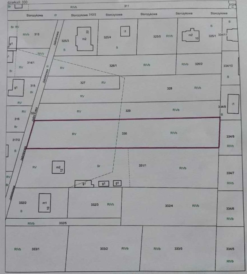 Działka rolna Suszno, ul. Jaśminowa