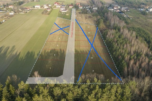 Działka budowlana Nowe Chrusty, ul. Kasztanowa. Zdjęcie 5