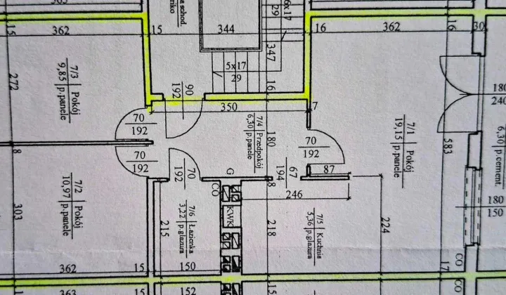 Mieszkanie 3-pokojowe Katowice Giszowiec, ul. Mysłowicka