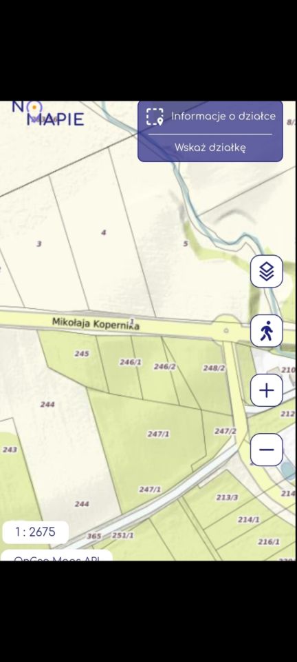 Działka budowlana Jeziorany, ul. Kopernika. Zdjęcie 2