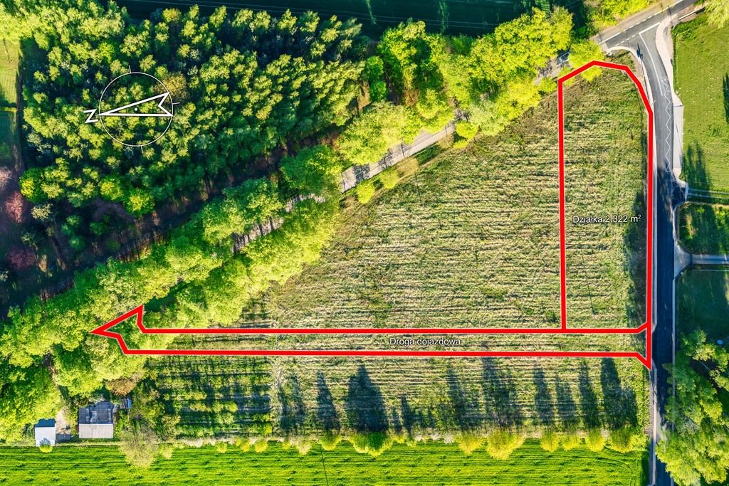 Działka budowlana Pasikonie. Zdjęcie 1