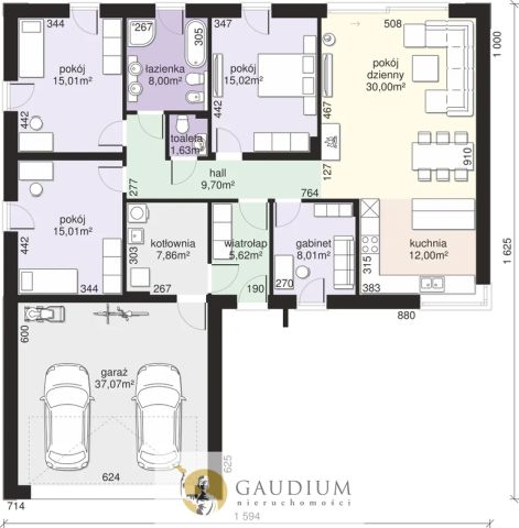 dom wolnostojący, 5 pokoi Czaple. Zdjęcie 7