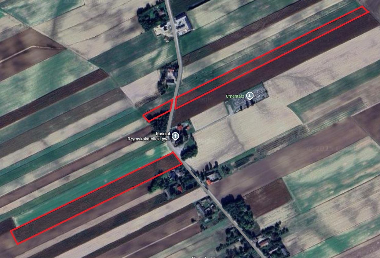 Działka rolna Stodoły-Wieś Łany