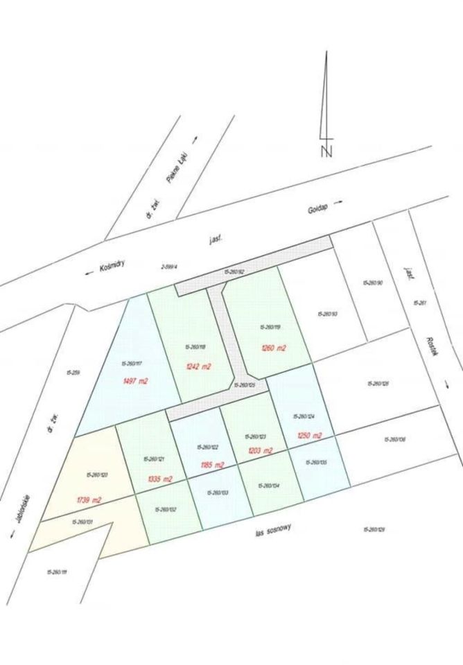 Działka budowlana Kośmidry. Zdjęcie 3