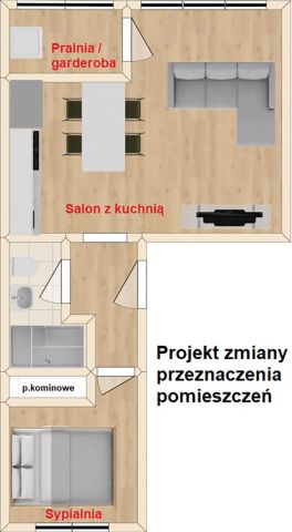 Mieszkanie 2-pokojowe Szczecin Śródmieście, ul. Władysława Jagiełły. Zdjęcie 2