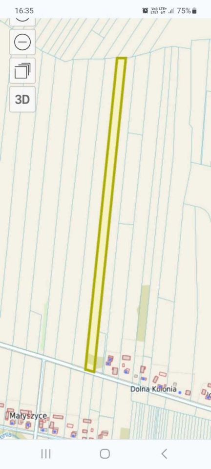 Działka rolna Małyszyce