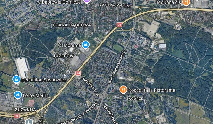 Mieszkanie 1-pokojowe Sosnowiec Zagórze, ul. Piękna