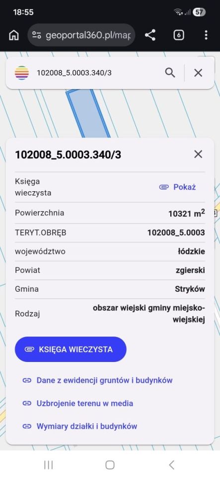 Działka budowlana Bratoszewice. Zdjęcie 3