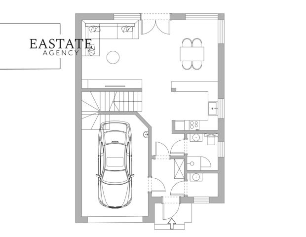 dom szeregowy, 4 pokoje Falenty Nowe. Zdjęcie 21
