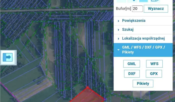 Działka rolna Polubicze Dworskie