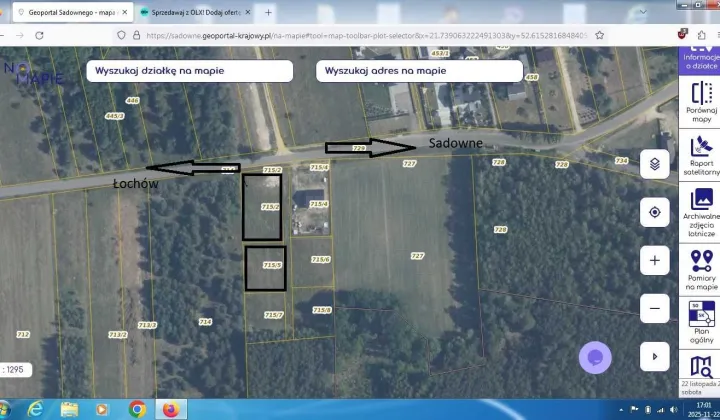 Działka budowlana Szynkarzyzna