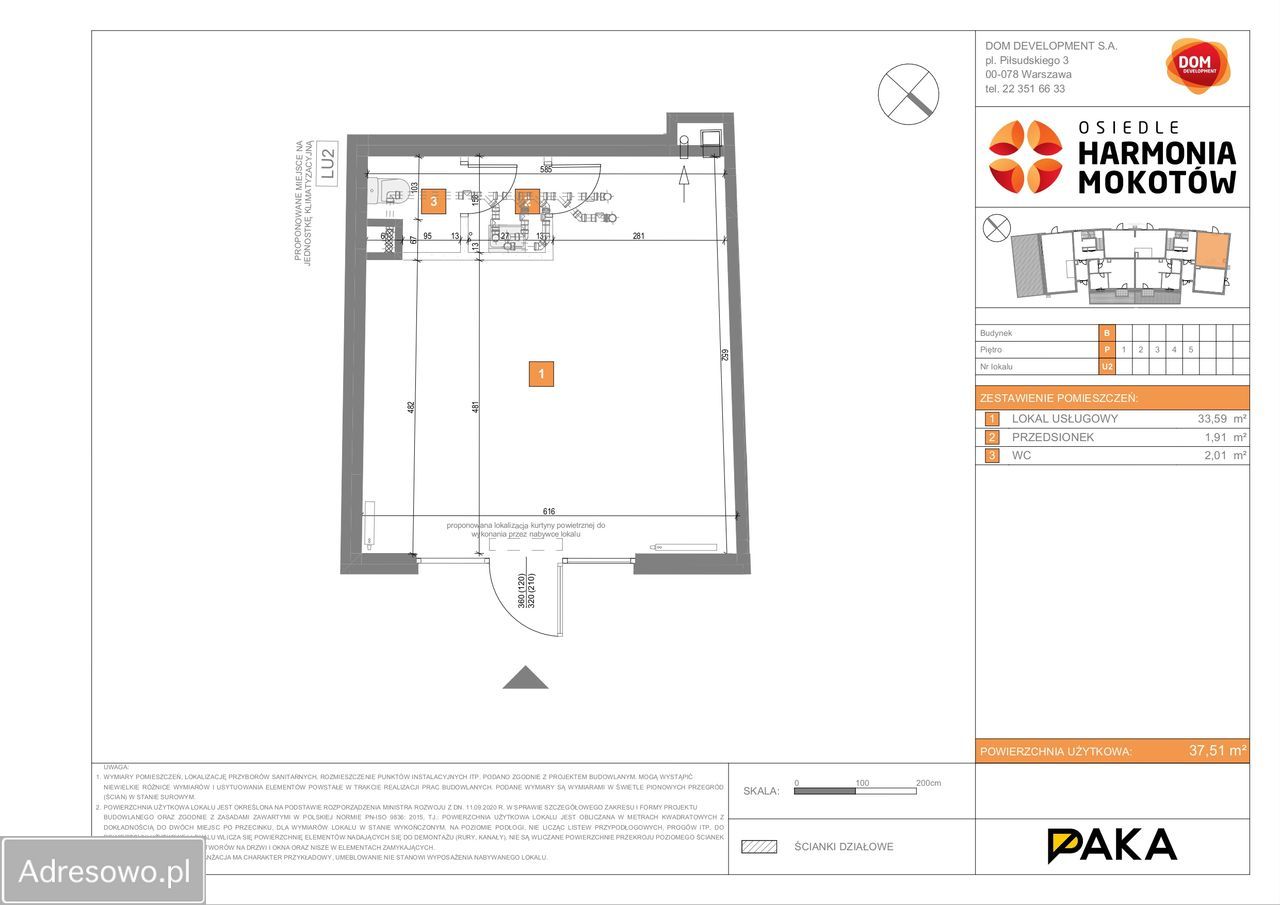 Lokal Warszawa Mokotów, ul. Aleja Polski Walczącej. Zdjęcie 9