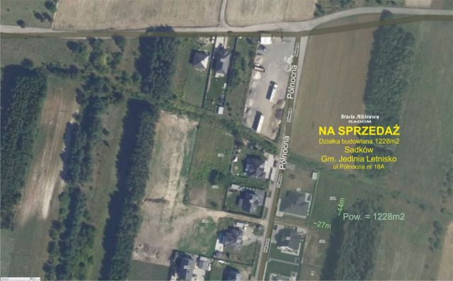 Działka budowlana Sadków. Zdjęcie 1