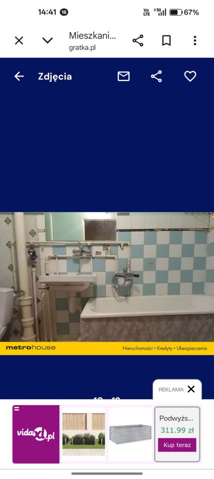 Mieszkanie 2-pokojowe Łódź Teofilów, ul. Lniana. Zdjęcie 6