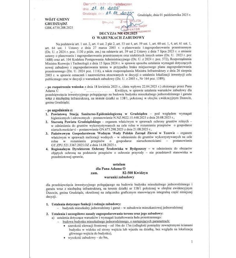 Działka budowlana Dusocin. Zdjęcie 13