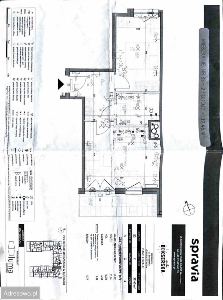 Mieszkanie 2-pokojowe Warszawa Mokotów, ul. Bokserska. Zdjęcie 8