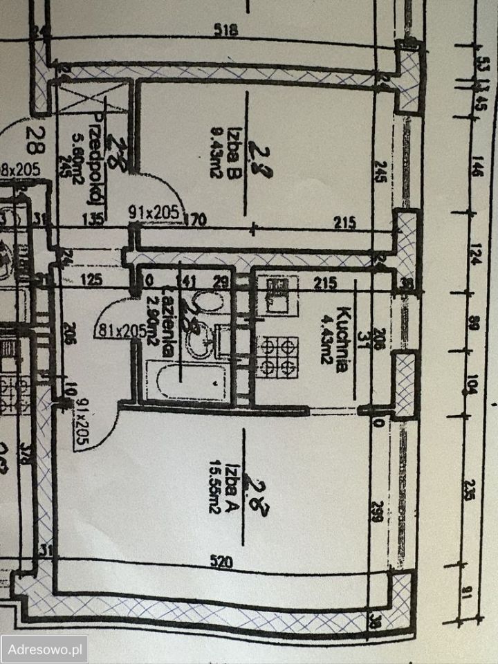 Mieszkanie 2-pokojowe Warszawa Mokotów, ul. Powsińska. Zdjęcie 5
