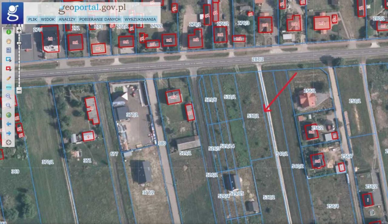 Działka budowlana Kozły. Zdjęcie 3