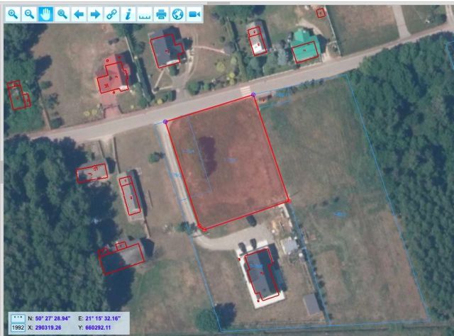 Działka budowlana Wymysłów. Zdjęcie 1