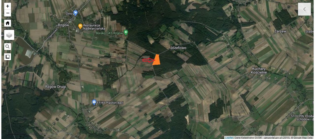 Działka budowlana Józefowo. Zdjęcie 3