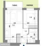 Mieszkanie 2-pokojowe Psarskie, ul. Hebanowa. Zdjęcie 2