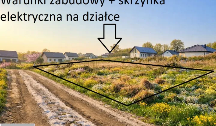 Działka budowlana Niekłonice, ul. Lawendowa