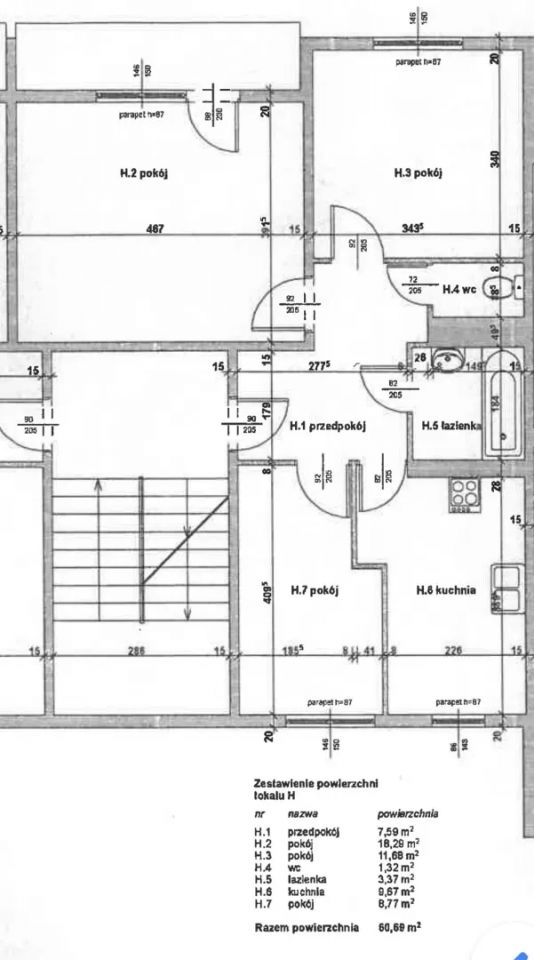 Mieszkanie 3-pokojowe Góra Kalwaria Rybie, ul. Skierniewicka