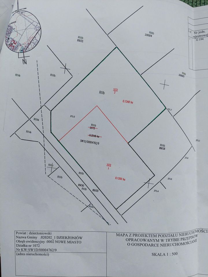 Działka budowlana Dzierżoniów Nowe Miasto, ul. Wiosenna. Zdjęcie 5