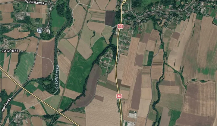 Działka budowlana Jaszkowa Dolna, ul. Akacjowa