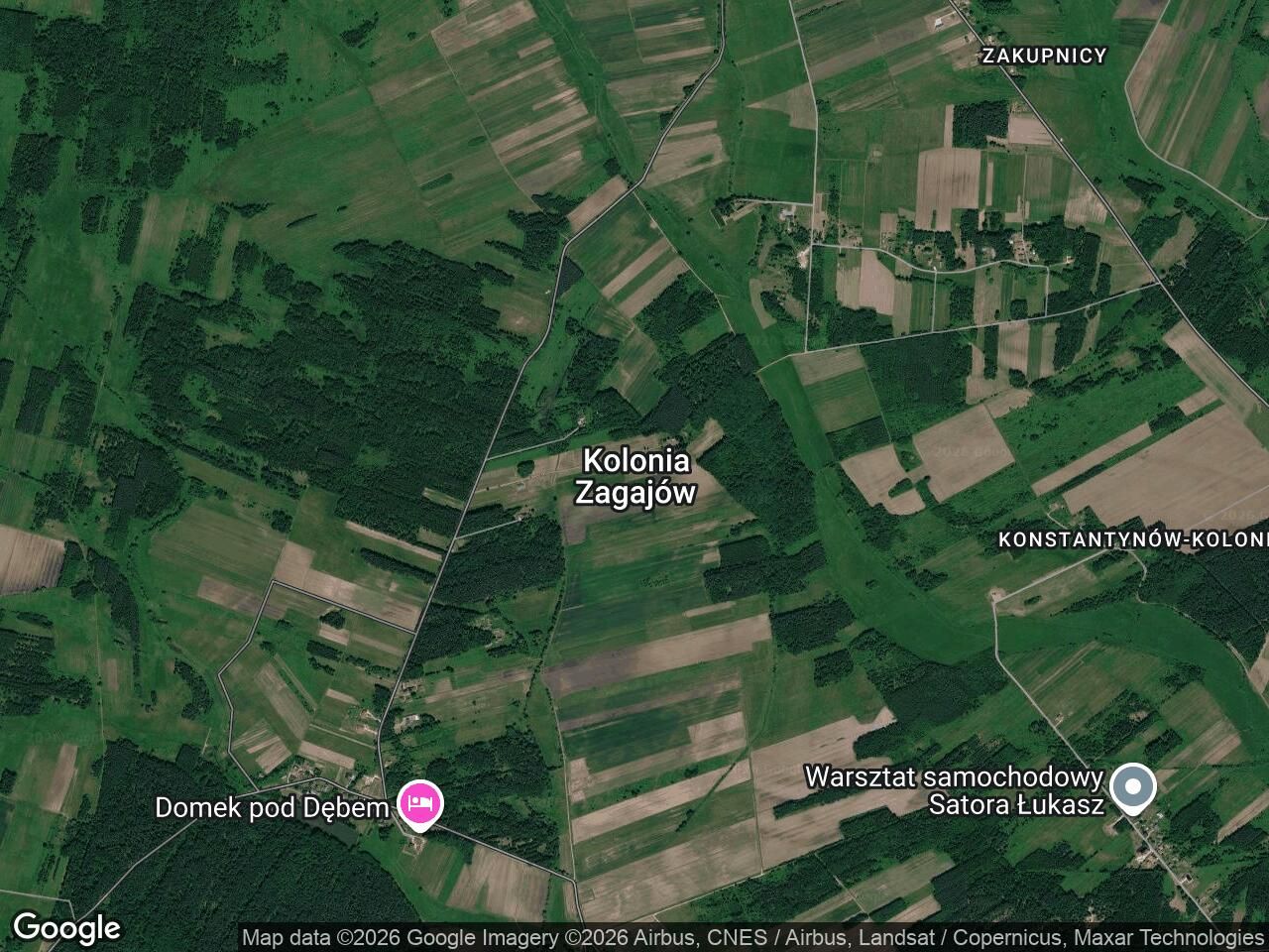 Działka siedliskowa Kolonia Zagajów. Zdjęcie 1